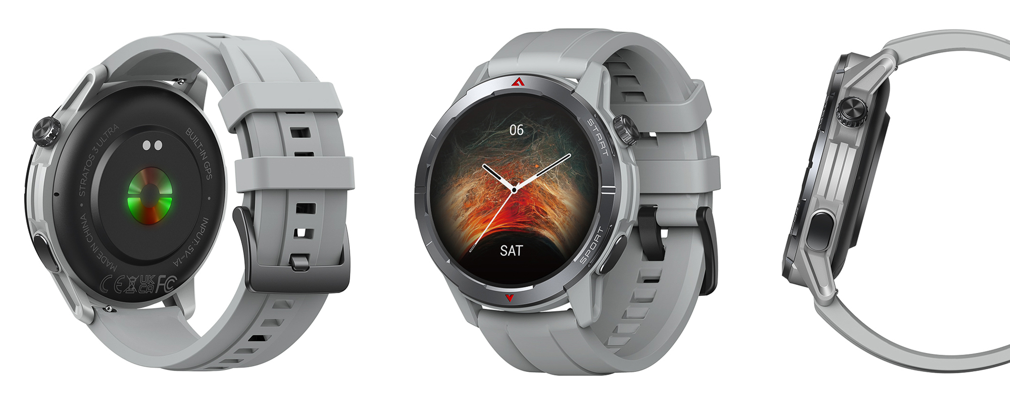 Smartwatch Zeblaze Stratos 3 Ultra - biały